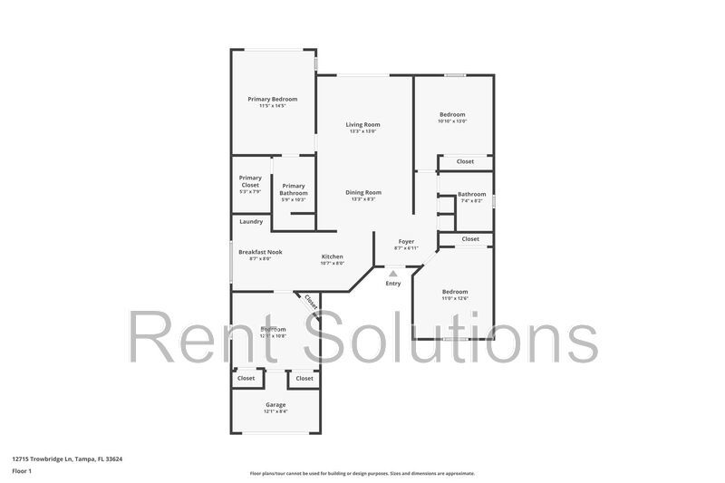 Great Hampton Park 4BR/2BA with Bonus Room and Fenced Yard property image